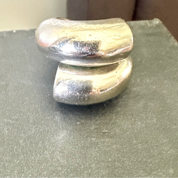 Vintage Modernist 925 Solid Sterling Silver 3D Ring “ James Avery VtG Tiffany “ - Picture 2 of 7